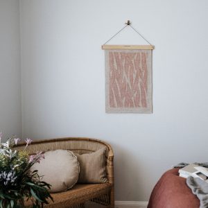 Tea Towel Eucalyptus Desert Pink/Natural - Image 4
