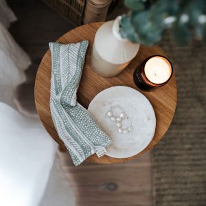 Eye Pillow Barangaroo Sage/White - Image 3