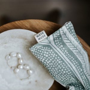 Eye Pillow Barangaroo Sage/White - Image 4