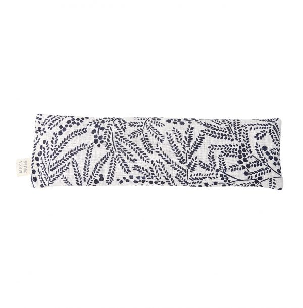 Eye Pillow Mimosa Indigo/White