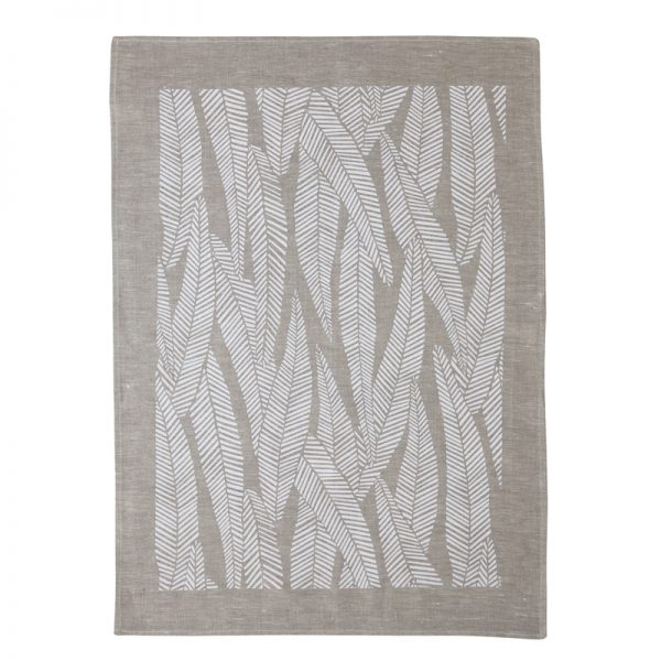 Tea Towel Eucalyptus White/Natural