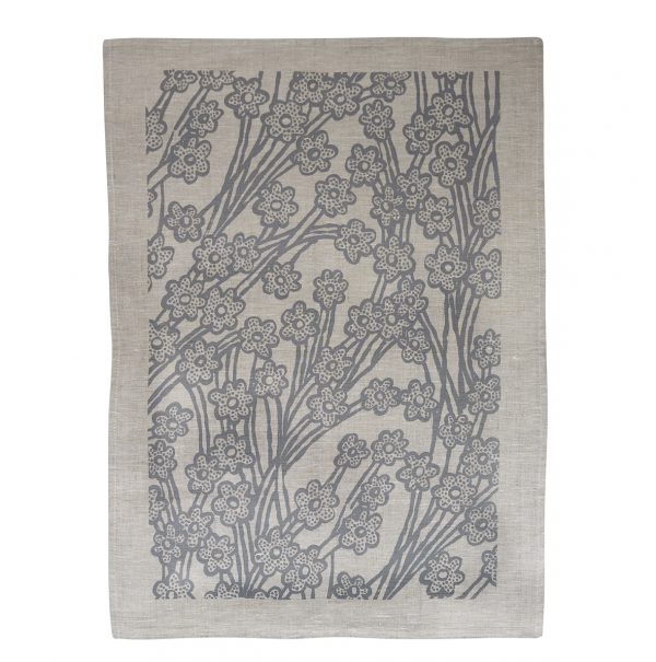 Tea Towel Wildflower Putty/Natural