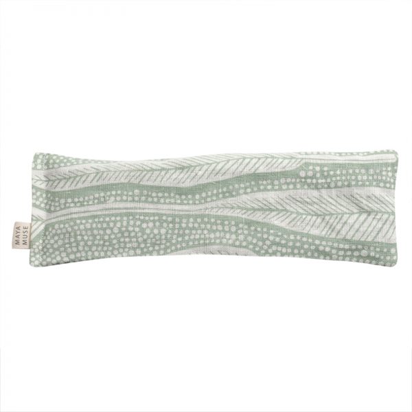 Eye Pillow Barangaroo Sage/White