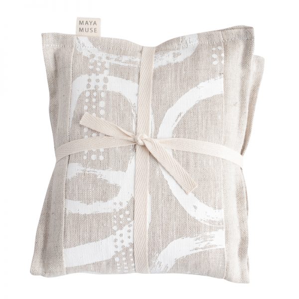 Wheat Bag Pebble White/Natural