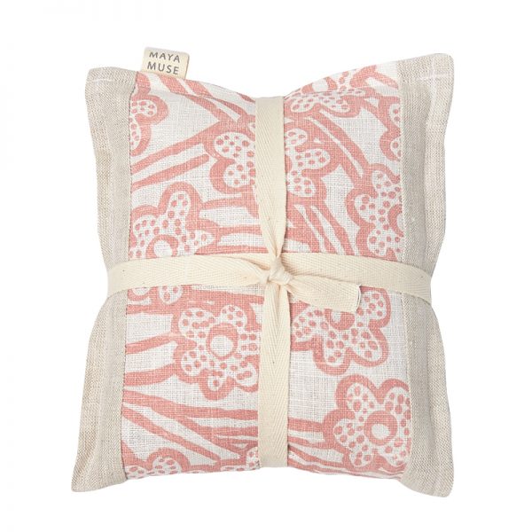 Wheat Bag Wildflower Pink/White